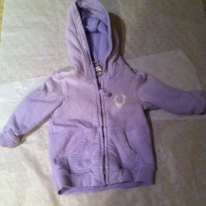 Girls True Religion Sweatshirt Hoodie