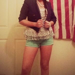 Military crop jacket