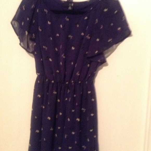 Forever21 navy dress - Picture 1 of 3