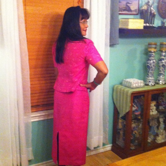 Original Thai silk dress hand made in Thailand. - Picture 3 of 3