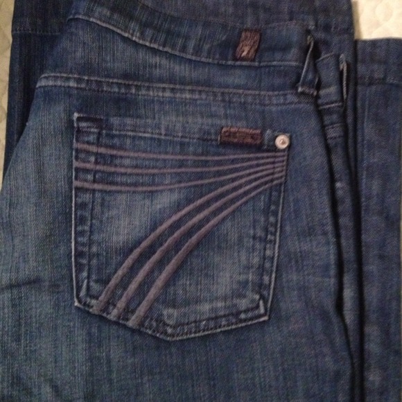 Reserved!7 for all Mankind wide leg Dojo 28