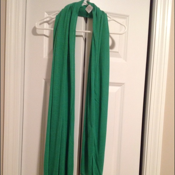 Green Cotton scarf