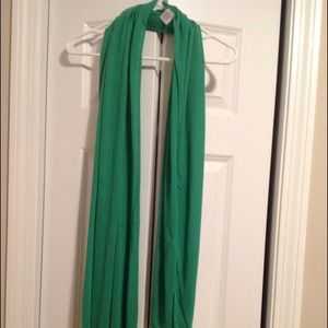 Green Cotton scarf