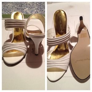 👠👠White bareback heels👠👠