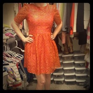 **RESERVED** ASOS lace vintage inspired dress.