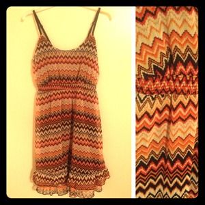 Pretty chevron dress