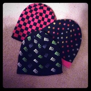 BUNDLE of 3 Beanies!
