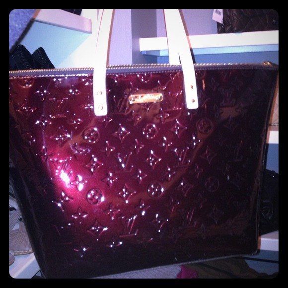 *SOLD*Authentic Louis Vuitton Bellevue GM amarante