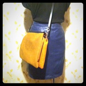 Color block cross body bag