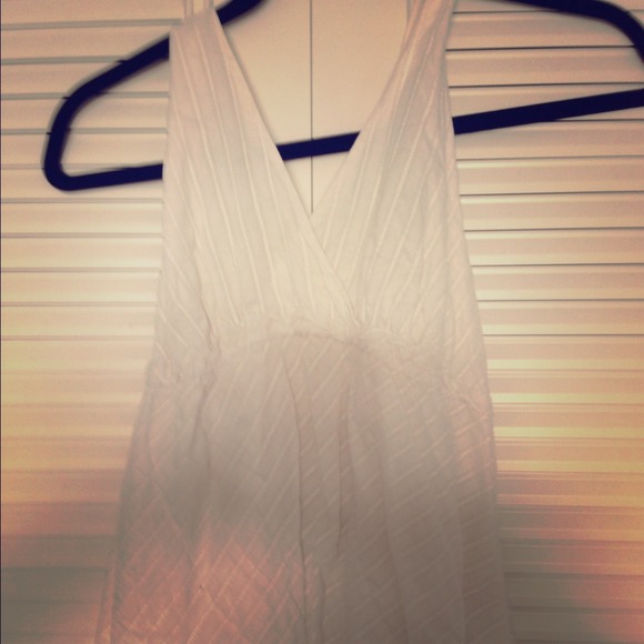 White tank top. Great for summer!