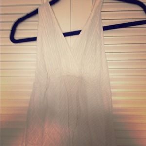 White tank top. Great for summer!