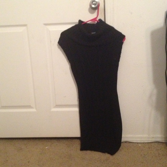 Black Express sweater dress