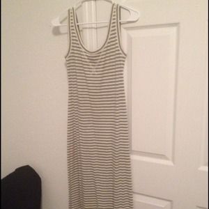 ⬇RESERVED⬇LOFT striped maxi dress