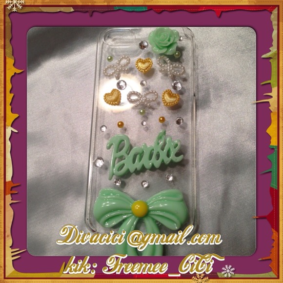 Custom Barbie iPhone 5 case