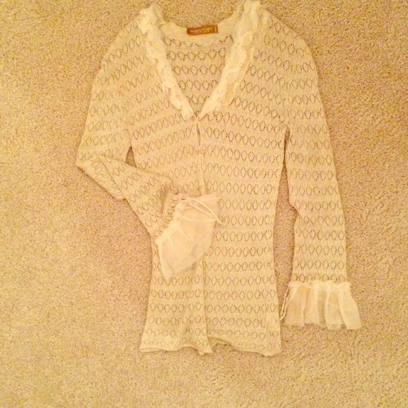 Beautiful Roberta Scarpa Italian knit cardigan - Picture 1 of 4