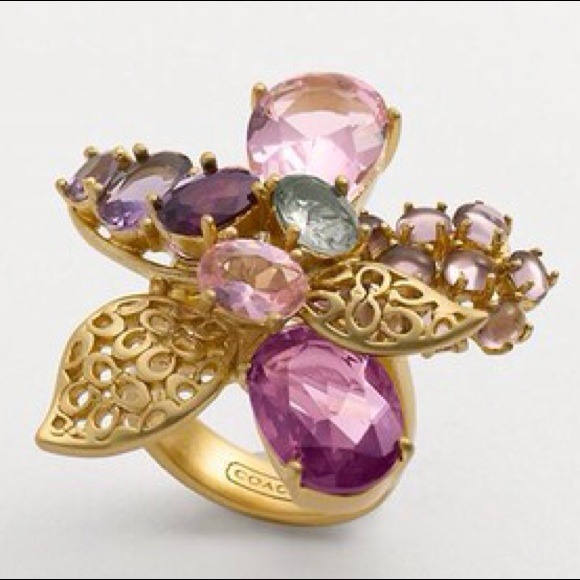 SOLD Coach Daphne Ring - Rare - Beautiful