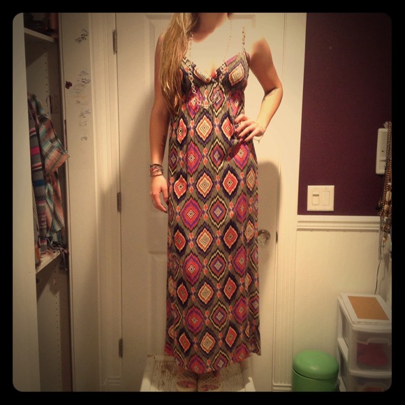 Adorable long summer dress!
