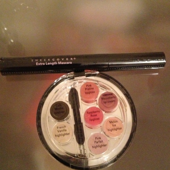 New .....Sheer cover mini makeup kit ...