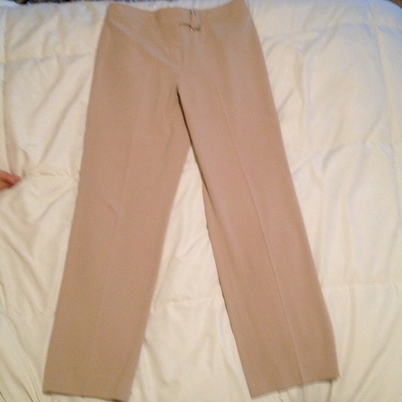 Larry Levine beige slacks