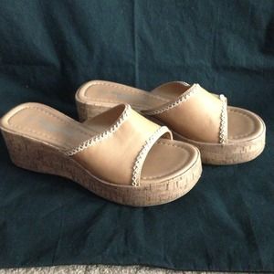 Tan sandals