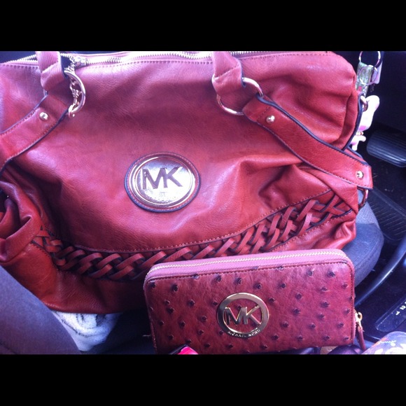 MK bag & wallet.