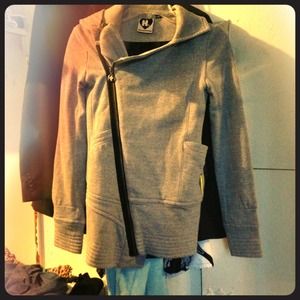 Harajuku lovers grey cotton coat