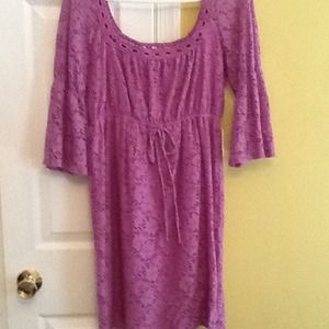 Laundry Lavender lace dress