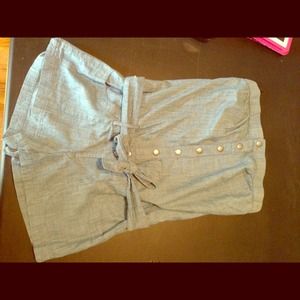 Blue jean romper