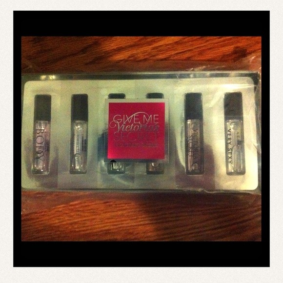 Victorias Secret perfume set.