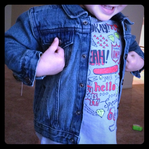 Toddler jean jacket🚫SOLD🚫 - Picture 1 of 3