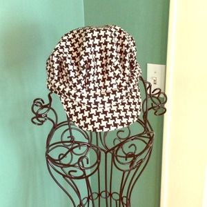 Black and white hat!