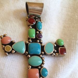 Cross Pendant with matching ring