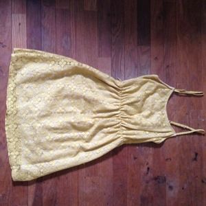 ❤Reserved❤Yellow lace dress
