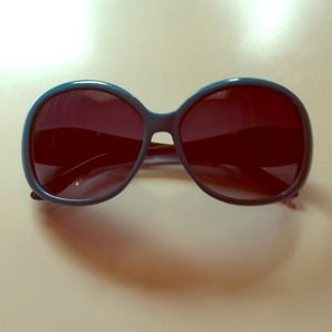 Blue sunglasses