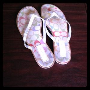 Authentic, Coach sandals!