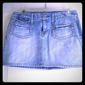 Denim skirt
