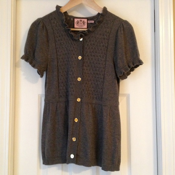 ❌BUNDLED❌Juicy Couture short sleeve cardigan