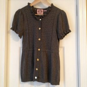 ❌BUNDLED❌Juicy Couture short sleeve cardigan
