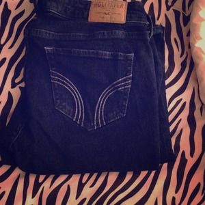 Dark Indigo Wash Hollister Jeans Size 5L