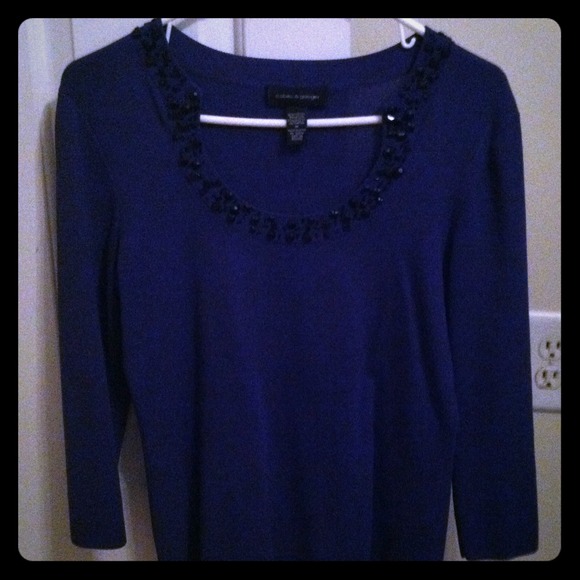 Midnight blue sweater