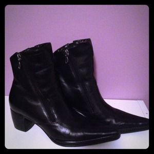 Motor Harley Davidson Cycles- Black leather boots