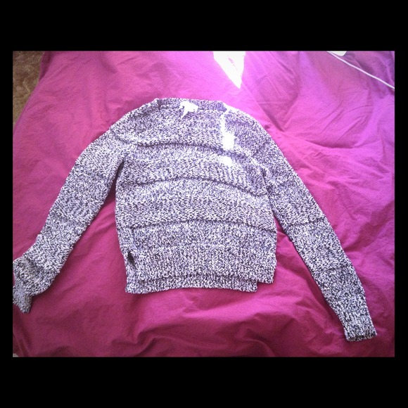 Salt and pepper sweater