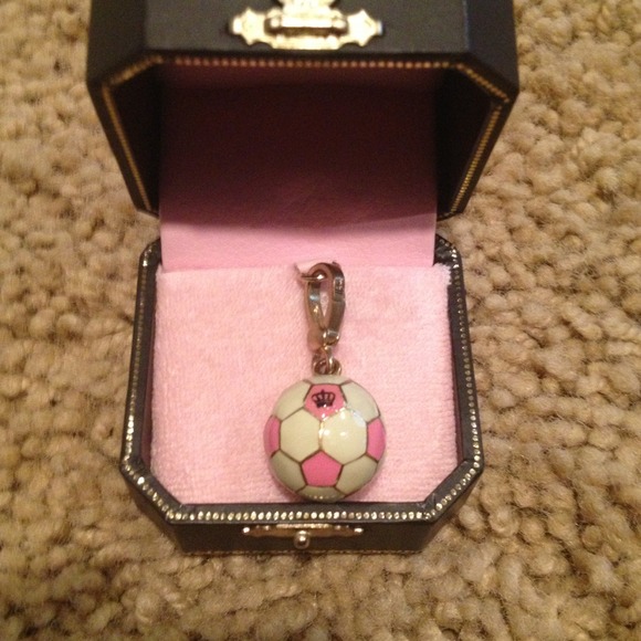 AUTHENTIC Juicy Soccer Ball Charm