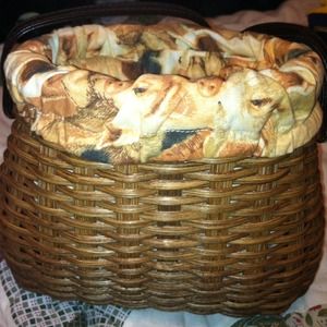 Hand Woven Basket Purse