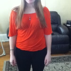 Orange top