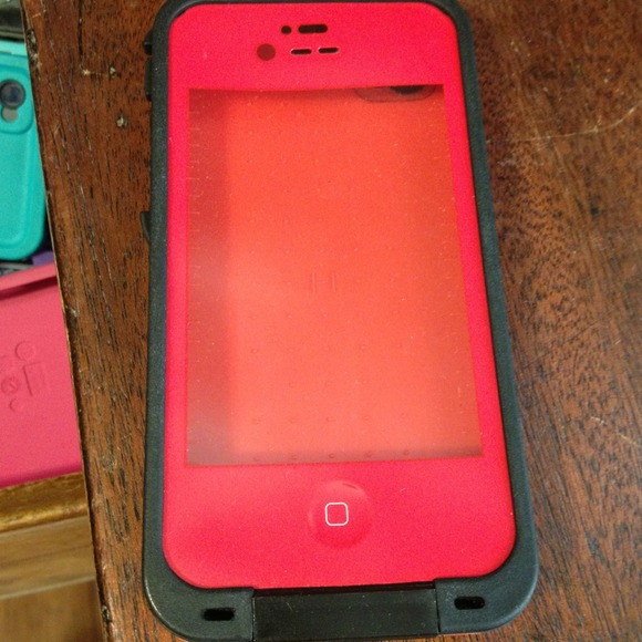 Red lifeproof. STILL AVAILABLE.