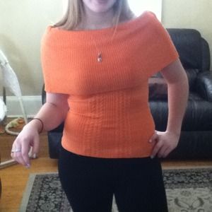Orange sweater