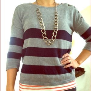 Gap xs striped sweater