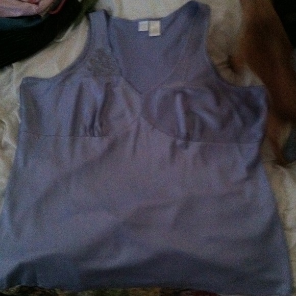 Lavender colored blouse
