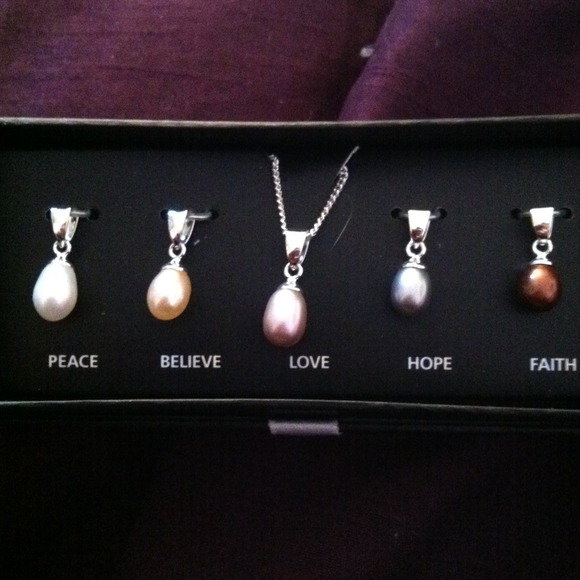 Fresh Water Pearl Necklace with adjustable charms!